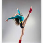 Danseuse qui s'élance